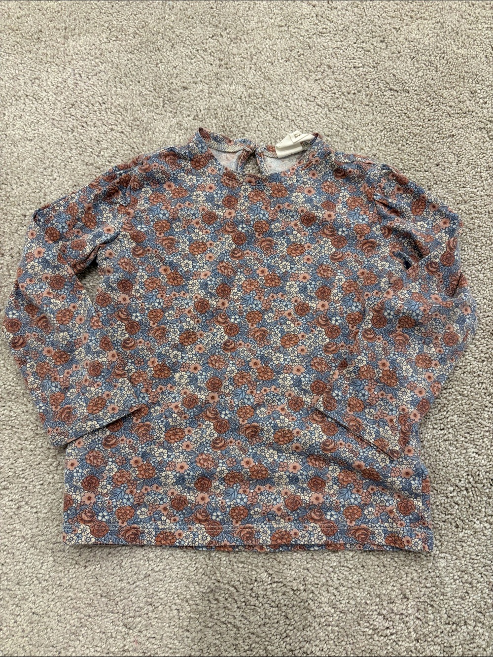 H&M Toddler Floral Long Sleeve Shirt